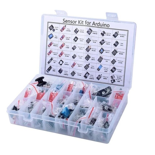 KIT SENSORES 37 EN 1 PARA SISTEMAS TIPO ARDUINO