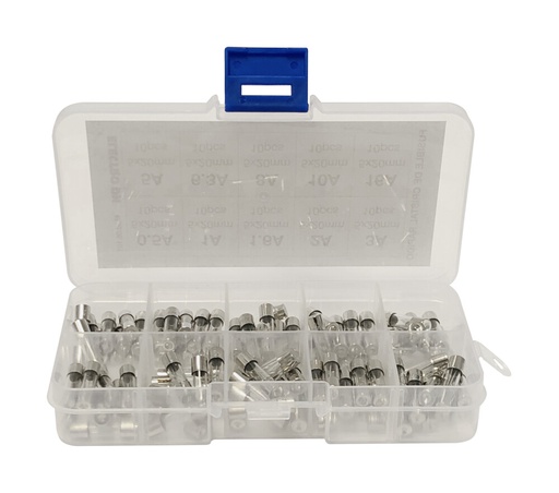 [06.107] KIT FUSIBLES 5X20 CRISTAL 100PCS DH