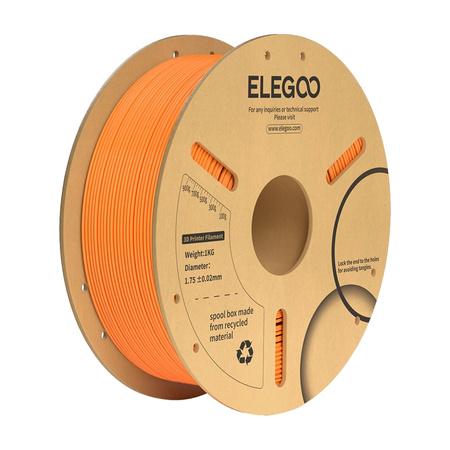[50.203.0073] FILAMENTO IMPRESION 3D NARANJA PLA RAPID PLA+ 1KG ELEGOO