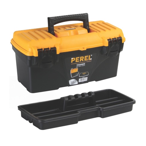 [OM16] CAJA HERRAMIENTAS PLASTICO 41X20.9X19.5CM PEREL