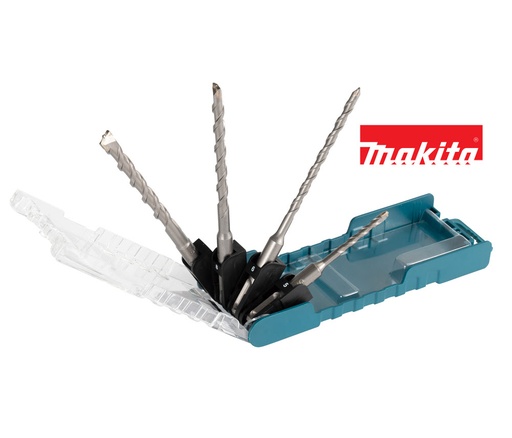 [E-13596] JUEGO BROCAS PARED SDS 5-6-8-10MM MAKITA