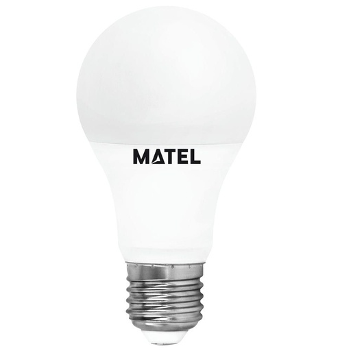 [21813] LAMPARA ESTANDAR LED E27 10W 6400K MATEL