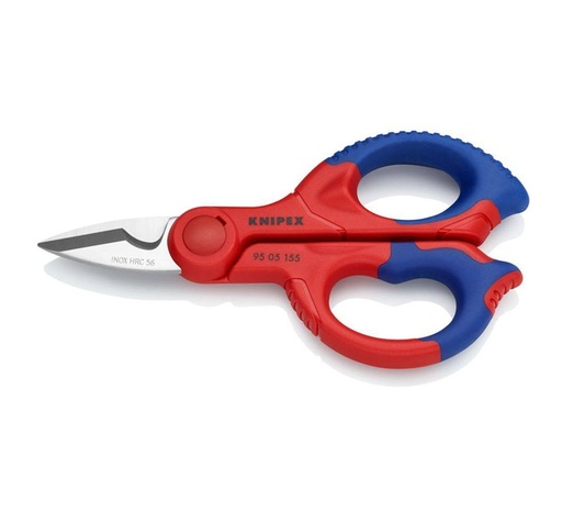[95 05 155 SB] TIJERA ELECTRICISTA PELACABLES 155MM FUNDA KNIPEX