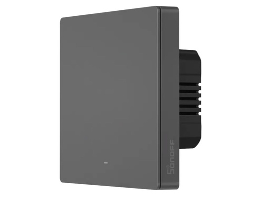 [M5-1C-86M] PULSADOR SIMPLE NEGRO WIFI MATTER SONOFF