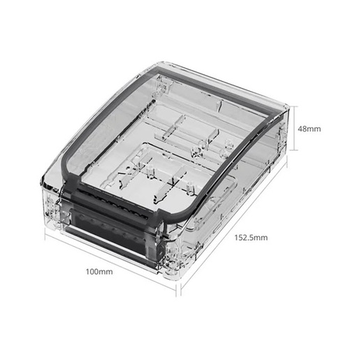 CAJA SUPERFICIE TRANSLUCIDA 100X152X48MM IP66 SONOFF