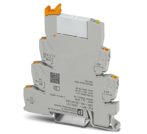[2900299] BASE RELE CON RELE 24VDC EMBORNAMIENTO RAPIDO PHOENIX