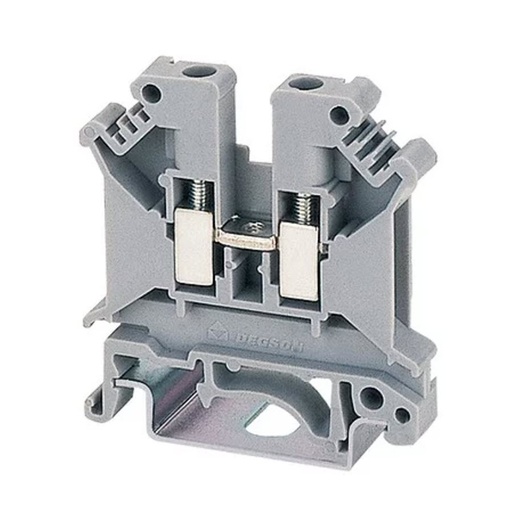 [PC4-01P-11-00] BORNA CARRIL DIN 4MM GRIS 0.2-4MM2 DEGSON