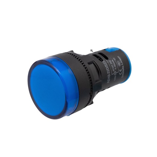 [4225-220AZ] PILOTO AZUL 230V LED AGUJERO 22MM EUROCONNEX