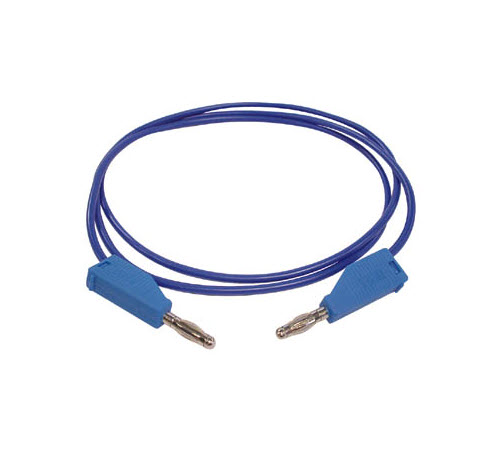 [TLM8BL] CABLE DE PRUEBA AZUL 3A 30V DOBLE BANANA 4MM 1M VLL