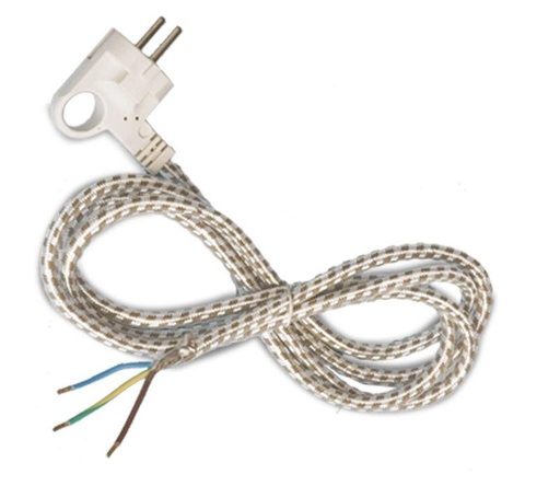 [1100239] CABLE PLANCHA C/CLAVIJA SCHUKO 1.8M