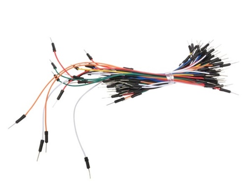 [WJW009N] CABLE PUENTES MACHO-MACHO 30CM CABLE PLANO 100-250MM 40UDS VLL