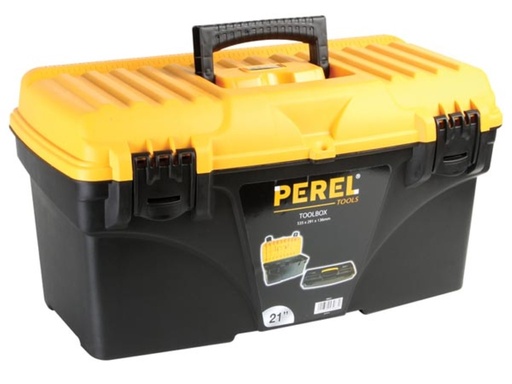 [OM21] CAJA HERRAMIENTAS PLASTICO 53X29X28CM PEREL