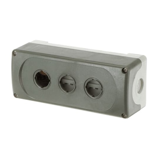 [1SFA611813R1000] CAJA MANDO 3 ELEMENTOS PLASTICO BLANCO/GRIS 75X181X61 IP66 ABB