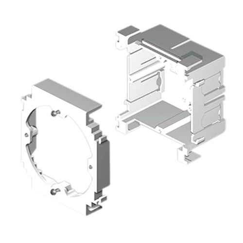[93709-40] CAJA UNIVERSAL 80 BLANCO CANAL UNEX